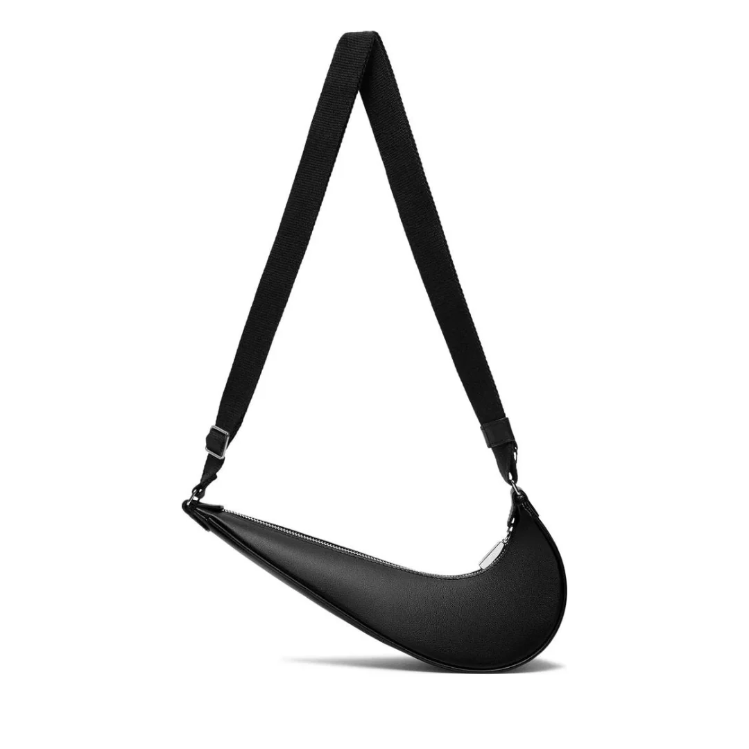 Jacquemus x Nike Le Sac Swoosh Small Dark Brown - Image 3