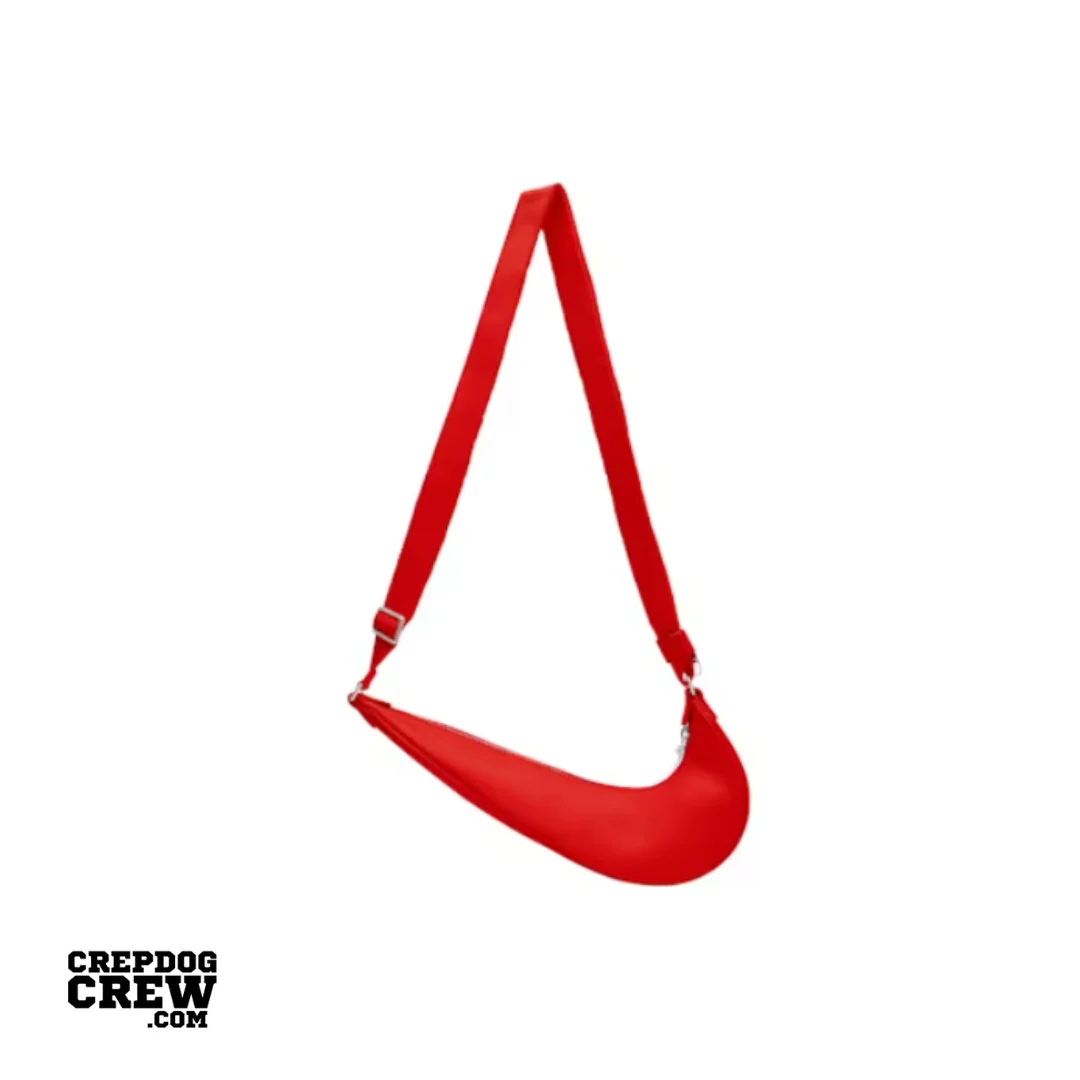 Jacquemus x Nike Le Sac Swoosh Small Dark Red - Image 3