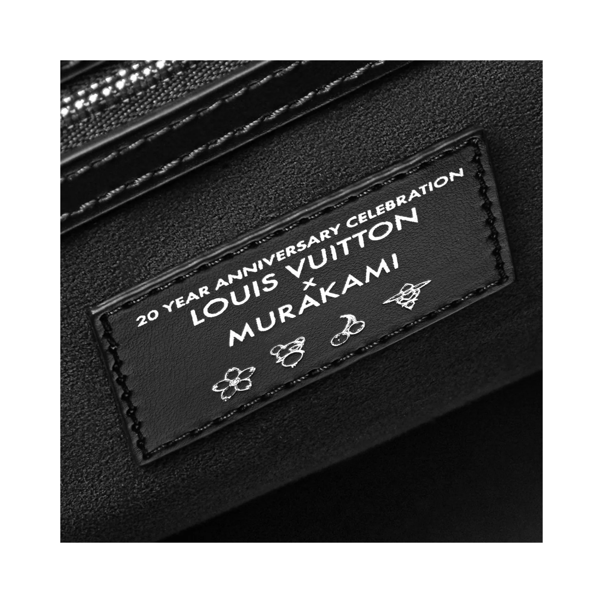 Louis Vuitton x Takashi Murakami Keepall Bandouliere 50 Black Multicolored - Image 5